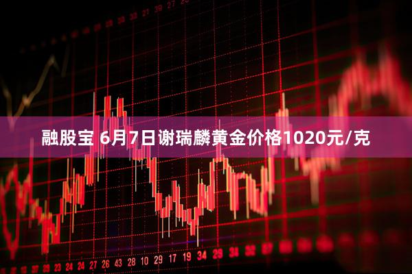 融股宝 6月7日谢瑞麟黄金价格1020元/克